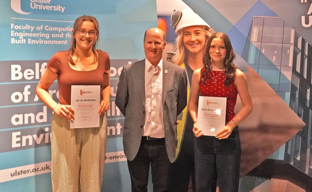 Celebrating Emerging Talent: Ulster University ATM Students Receive the 2026 Hamilton Architects Bursary Awards 1 News Article Main Photo 4