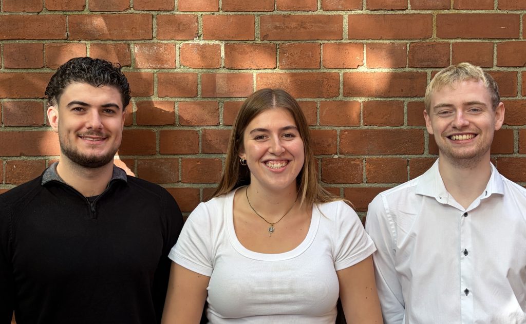 Welcome to the Team, Alex, Joseph and Madeleine 1 News Article Main Photo